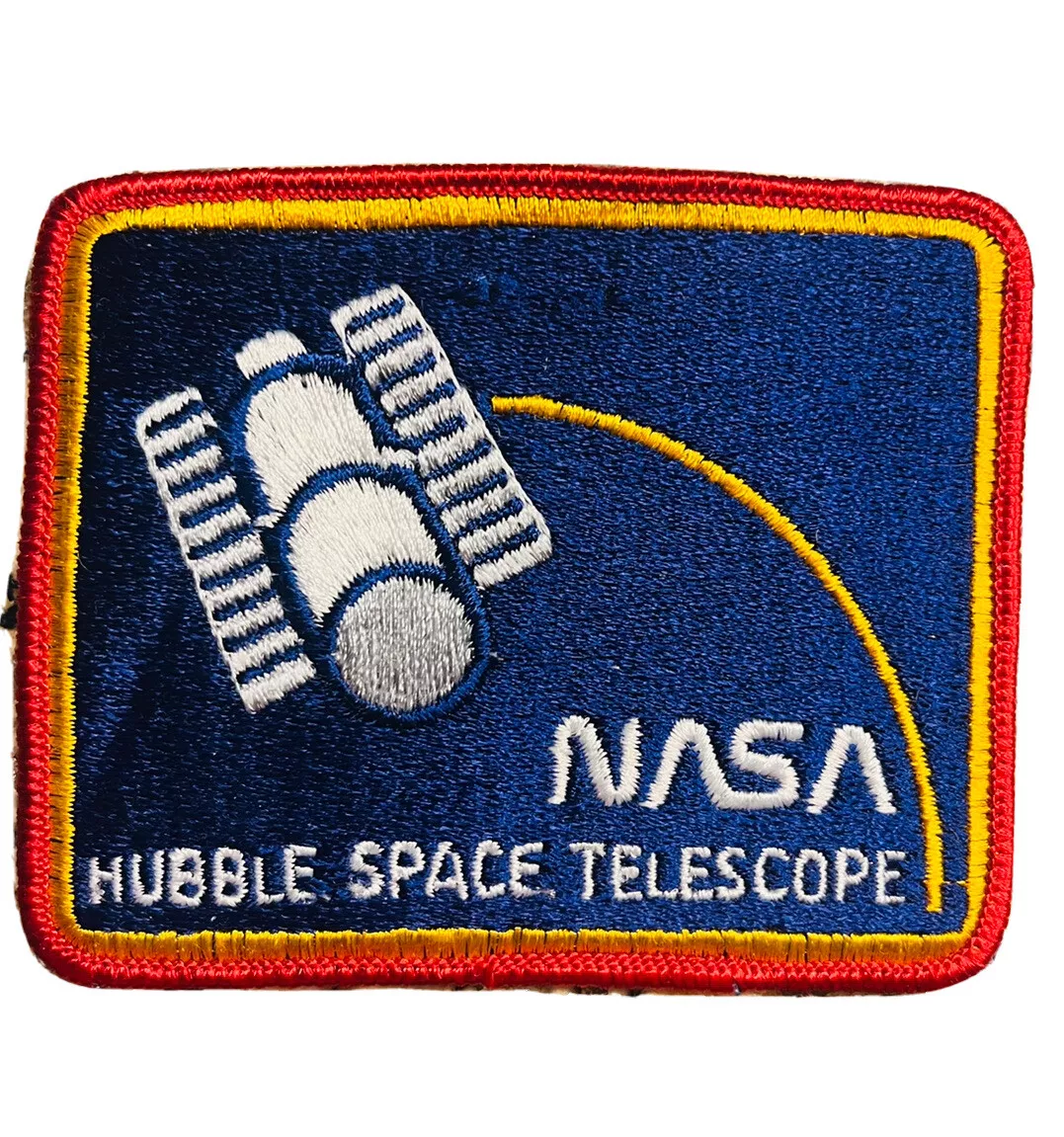 NASA Hubble Telescope Patch Iron/Sew-on Badge Astronaut Suit Emblem | eBay