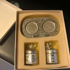 Pewter First Curl  First Tooth Keepsakes 5 Piece Set engraved SAMMY free ship