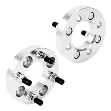 4 Lug Wheel Spacers 4x4.25 To 4x4.25 (4x108mm) Wheel Adapters 1" Thick x2