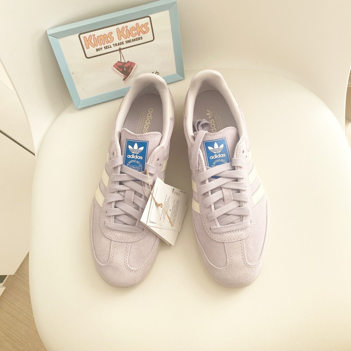 adidas Samba OG Lilac Mens Womens Sneakers Multiple Sizes Expedited | eBay