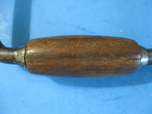 vintage Montgomery Wards Lakeside 10IN. hand drill brace - Picture 4 of 10