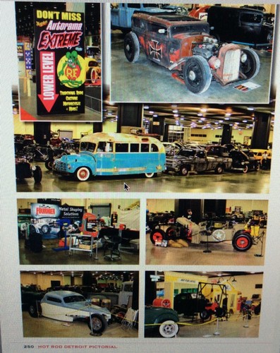 Hot Rod Detroit Pictorial Book NEW - Picture 3 of 5