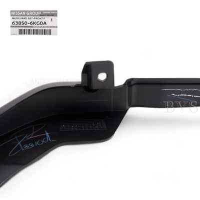 Front Right Mud Flap Guard Splash For 2021-2022 Nissan Navara Pro