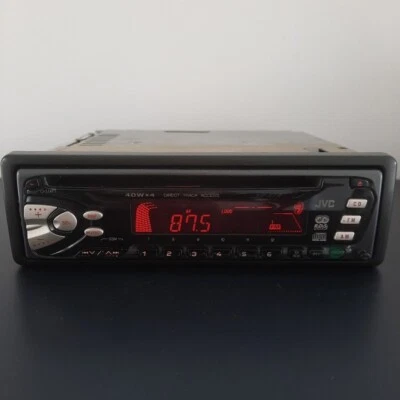 Autoradio JVC KD-S7R CD 40Wx4 Vintage Youngtimer Façade Détachable - Photo 1/4