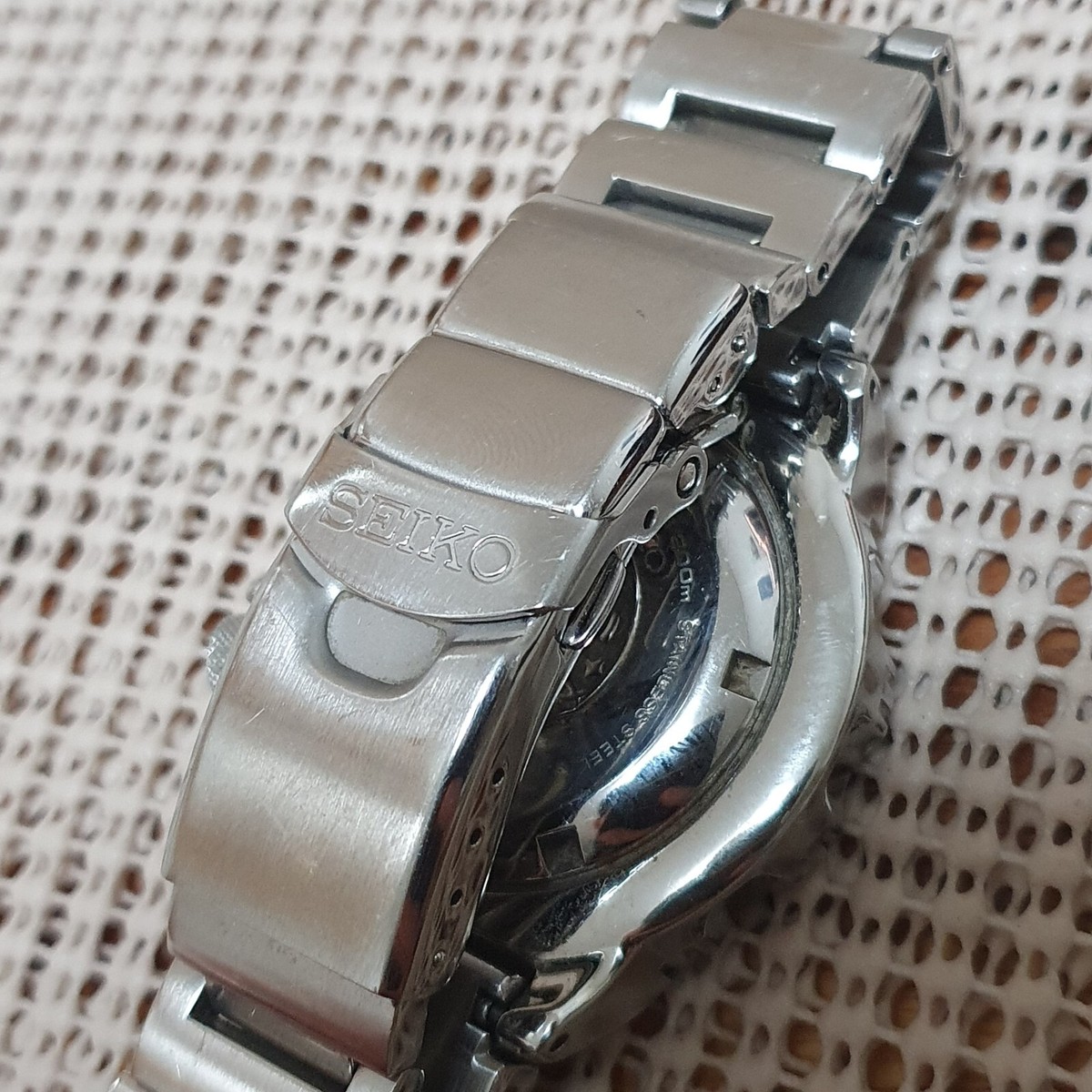 Seiko SRP307J1 Black MONSTER 2nd Automatic Diver's 200m watch Made