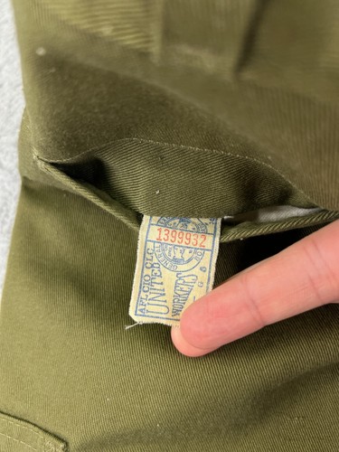 VINTAGE Boy Scouts Pants Youth 24 Green Official Uniform Twill Cargo 24x26 READ - Picture 16 of 16
