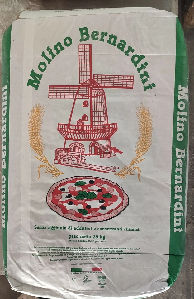 Farina di Tipo "0" 25 Kg Molino Bernardini