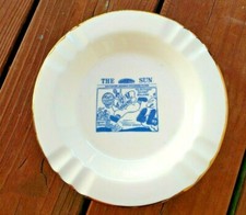 Baltimore Colts 1958 World Champions Ashtray The Sun Giant Killer Advertising