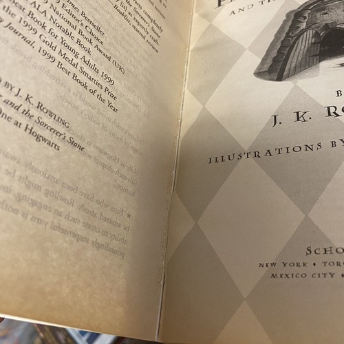 Harry Potter and the Chamber of Secrets by JK Rowling First Paperback Printing - Picture 6 of 11