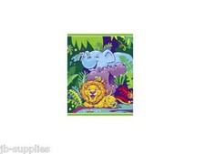 JUNGLE ANIMAL SMILING THEME BIRTHDAY PARTYWARE PARTY SUPPLIES LOOTBAG(var items)