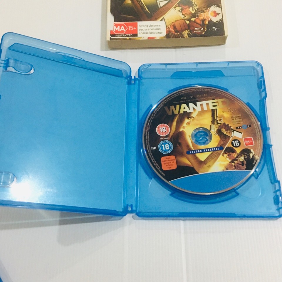 Wanted (Bluray, 2008) eBay