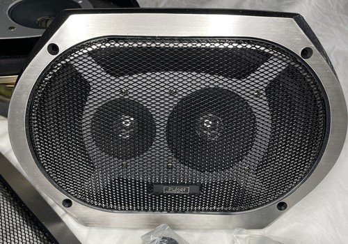 Pair Pulsar 20W 6” X 9" Inch Three way Car Stereo Speaker System Vintage New - Picture 3 of 7