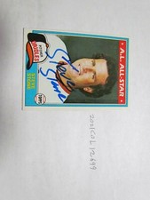 1981 Topps Steve Stone Signed Baseball Card Beckett Pre-Certified 