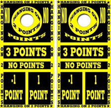 Point Playing Game Theme Cornhole Board Wrap LAMINATE Decal Vinyl Sticker 4365