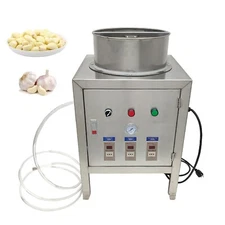 Pneumatic Garlic Peeling Machine 110V Fully Automatic Garlic Peeler 20-25kg/h