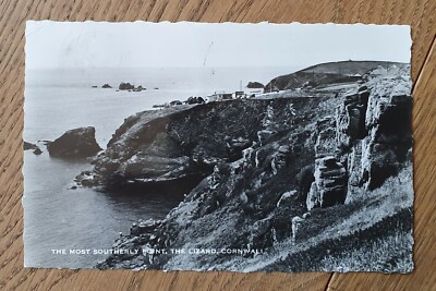 CORNWALL THE LIZARD THE MOSTSOUTHERLY POINT Ansichtskarte postcard 50er Ja. 1959