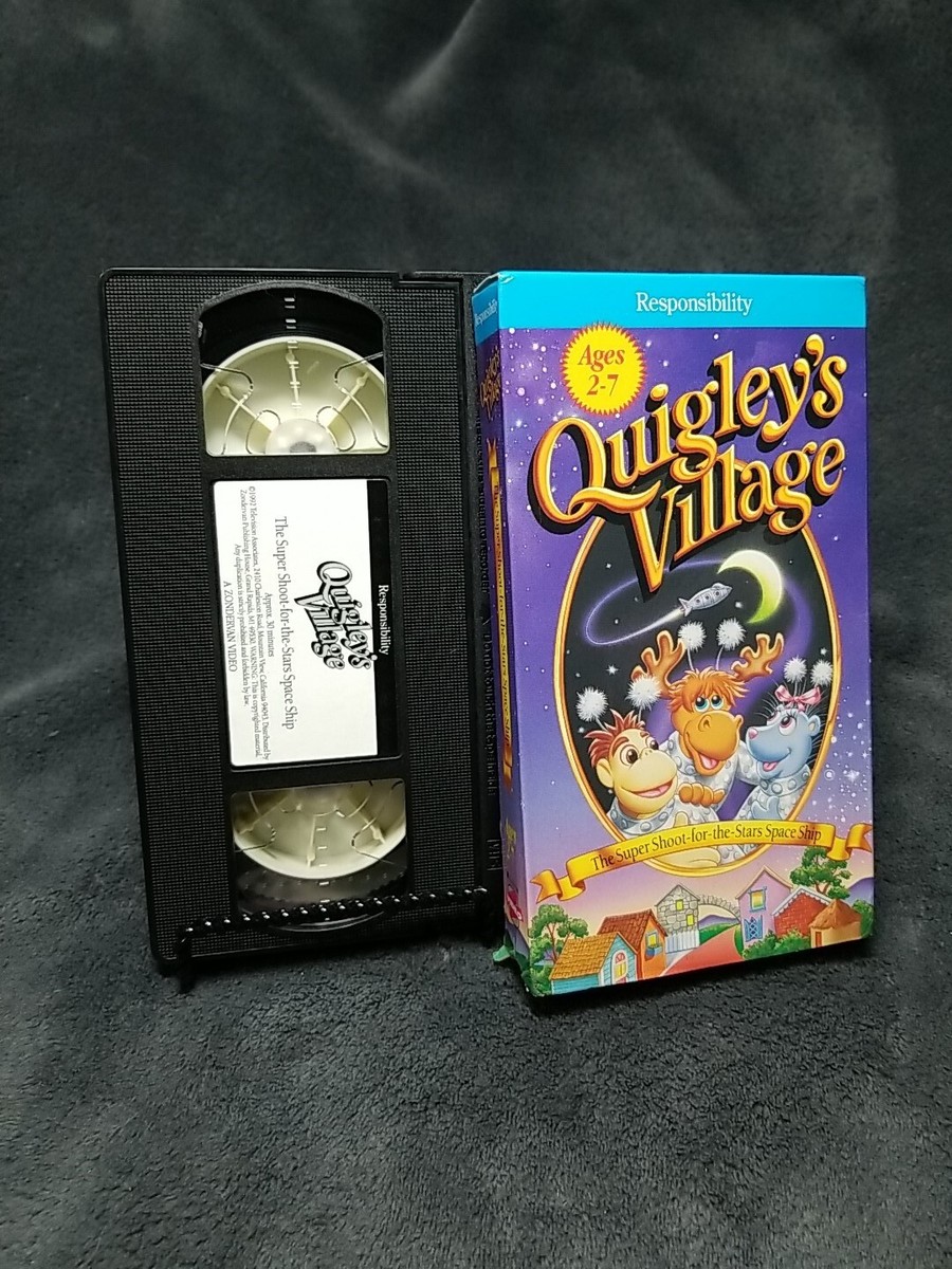 Quigley's Village VHS Video Tape Responsibility - The Super