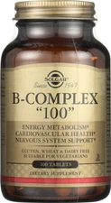 Solgar B-Complex "100" 100 Tablets
