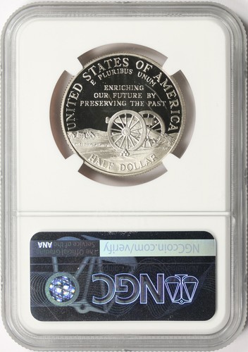 1995-S 50c Civil War Battlefields Commemorative Half Dollar NGC PF69UCAM - Picture 2 of 4