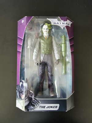 Batman The Joker 2008 Action Figur 10 Inches - by Mattel - Heath Ledger 