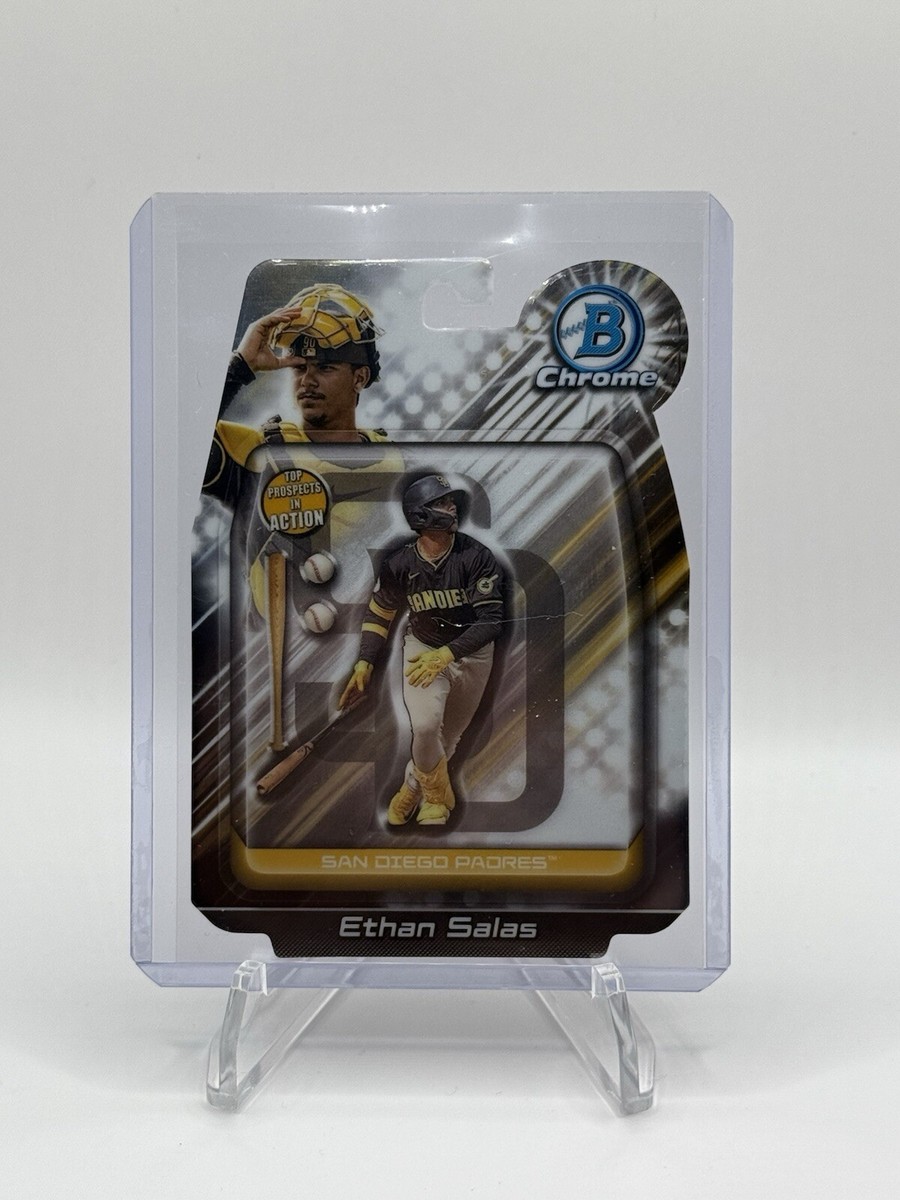 2024 Bowman Draft Chrome Top Prospects In Action Ethan Salas San