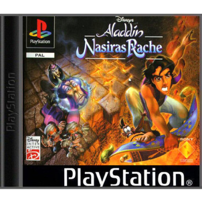 PS1 / Playstation 1 - Disney's Aladdin: Nasiras Rache mit OVP sehr guter Zustand