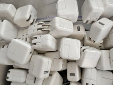 Lot 10 OEM Apple 12W Single USB Wall Chargers Power Adapters