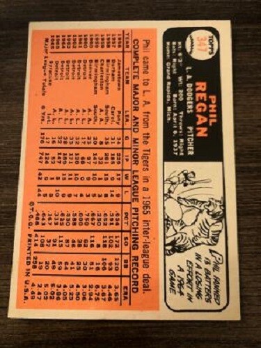 1966 TOPPS BASEBALL CARDS SET BREAK CARDS RANGE EXCELLENT - NEAR MINT - MINT - Picture 256 of 300