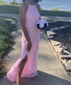 dusky pink bridesmaid dresses ebay