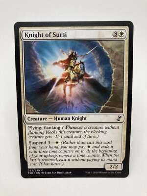 Knight Of Sursi NM* Time Spiral Remastered 022/289 mtg -UnltdCards
