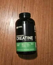 Optimum Nutrition Micronized Creatine Monohydrate, 300 Capsules, Exp 07/26