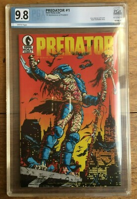 Predator #1 1989 Dark Horse Chris Warner 1st Appearance of Predator PGX 9.8