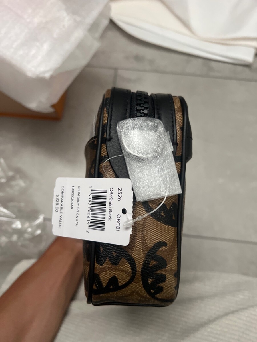 Coach x Guang Yu Graham Crossbody In Signature Canvas With Rexy