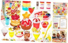 Making Miniature Food Toys Set, Mini Desserts Drinks Maker Craft Kit, DIY