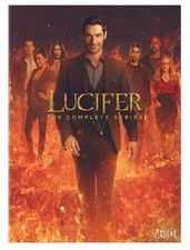 Lucifer The Complete Series DVD Vertigo WB Tom Ellis Factory Open Damaged Box