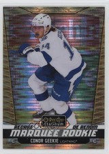 2024-25 O-Pee-Chee Platinum Marquee Rookies Seismic Gold 50/50 Conor Geekie 4wd