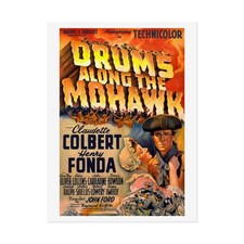 Movie Poster Drums Along the Mohawk 1939 Film Lover Gift
