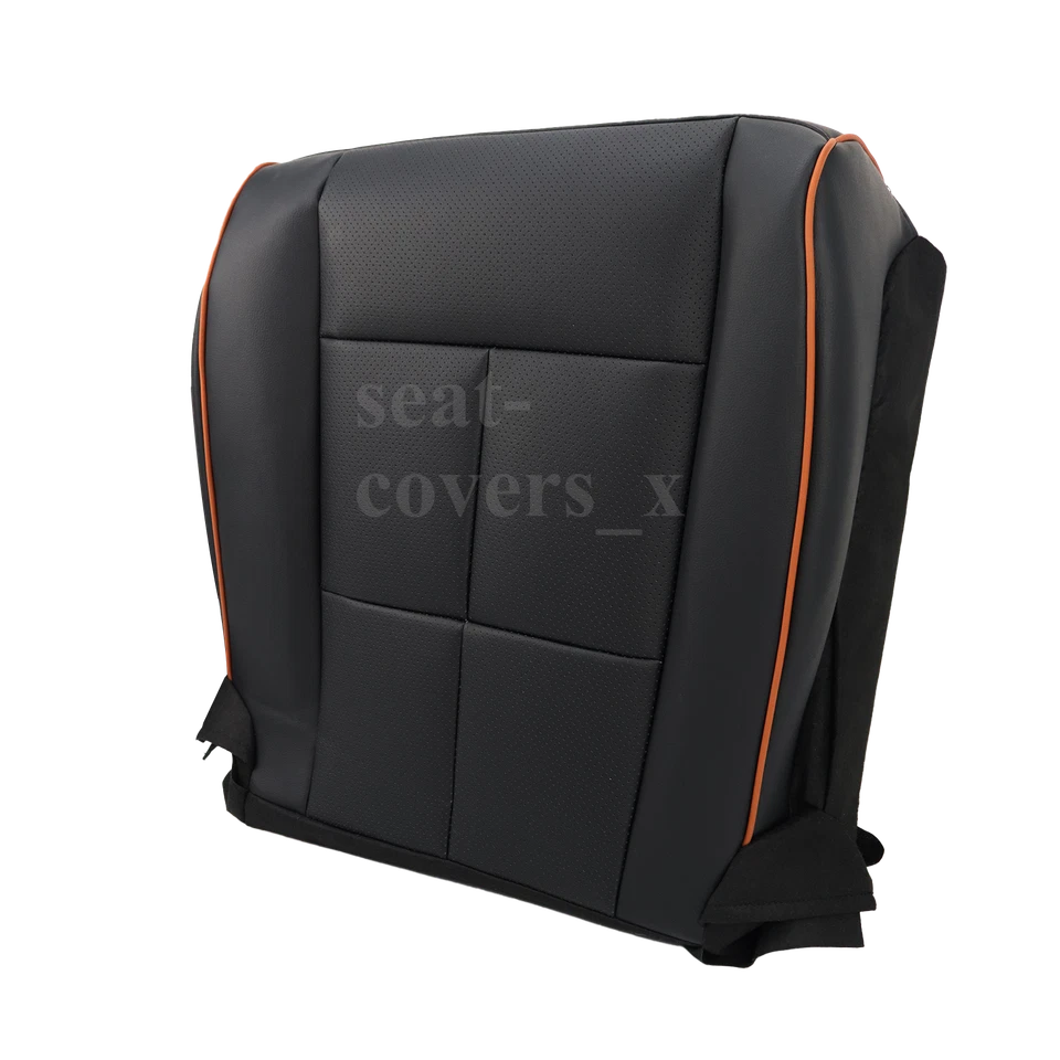 For Lincoln Navigator 2007-2011 2012 2013 2014 Driver Bottom Seat Cover Black Foto 3 de 4