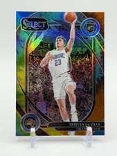 2024-25 Panini Select Tristan Da Silva Tie-Dye Courtside /25 (RC) Magic