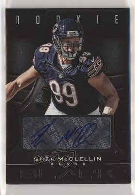 2012 Panini Black Signatures 15/25 Shea McClellin #185 Rookie Auto RC 5lp
