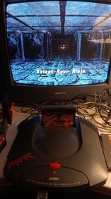 Atari Jaguar Console Controller, Cables Tested Working with 3 Game Lot!
