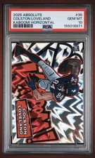 2025 Panini Absolute Kaboom! Horizontal Colston Loveland #35 Rookie PSA 10 Bears