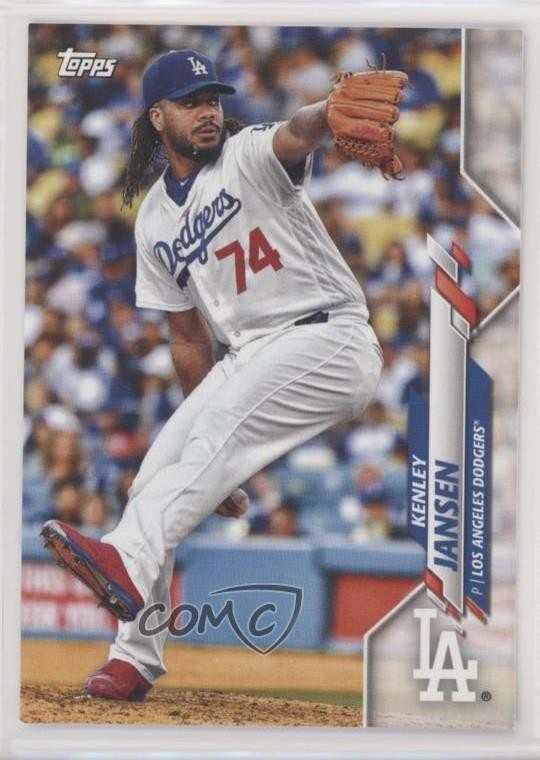 2020 Topps Los Angeles Dodgers Kenley Jansen #LAD-11 04ak