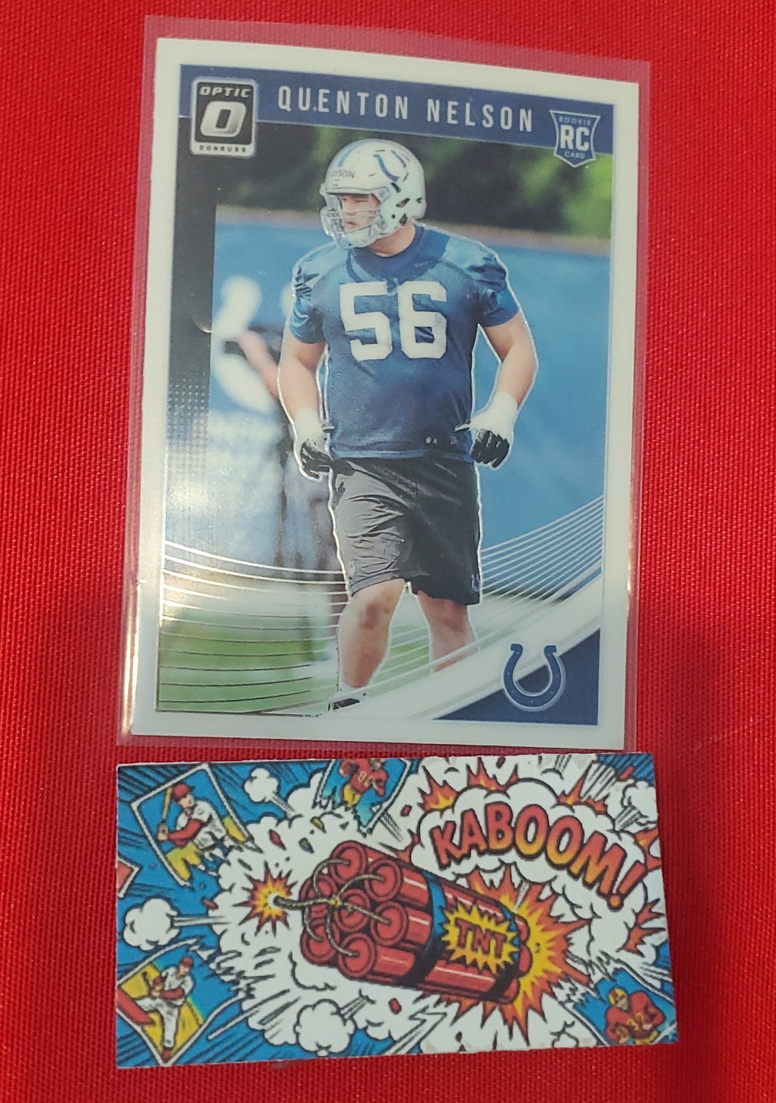 2018 Donruss Optic - Rookies Quenton Nelson #101 (RC)