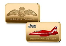 The Red Arrows Gold-Plated Ingot