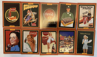 10x COCA COLA SERIES 4 CARDS