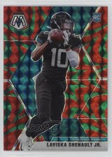 2020 Panini Mosaic Rookies Choice Red and Green Prizm Laviska Shenault Jr 0ld5
