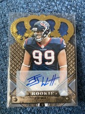 2011 Panini Crown Royale - Rookie J.J. Watt #137 Gold Signatures /499 (AU, RC)