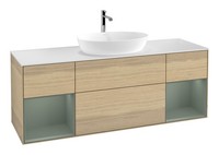 Villeroy & Boch Finion Waschbeckenunterschrank FüR Becken Mittig Regal Links...