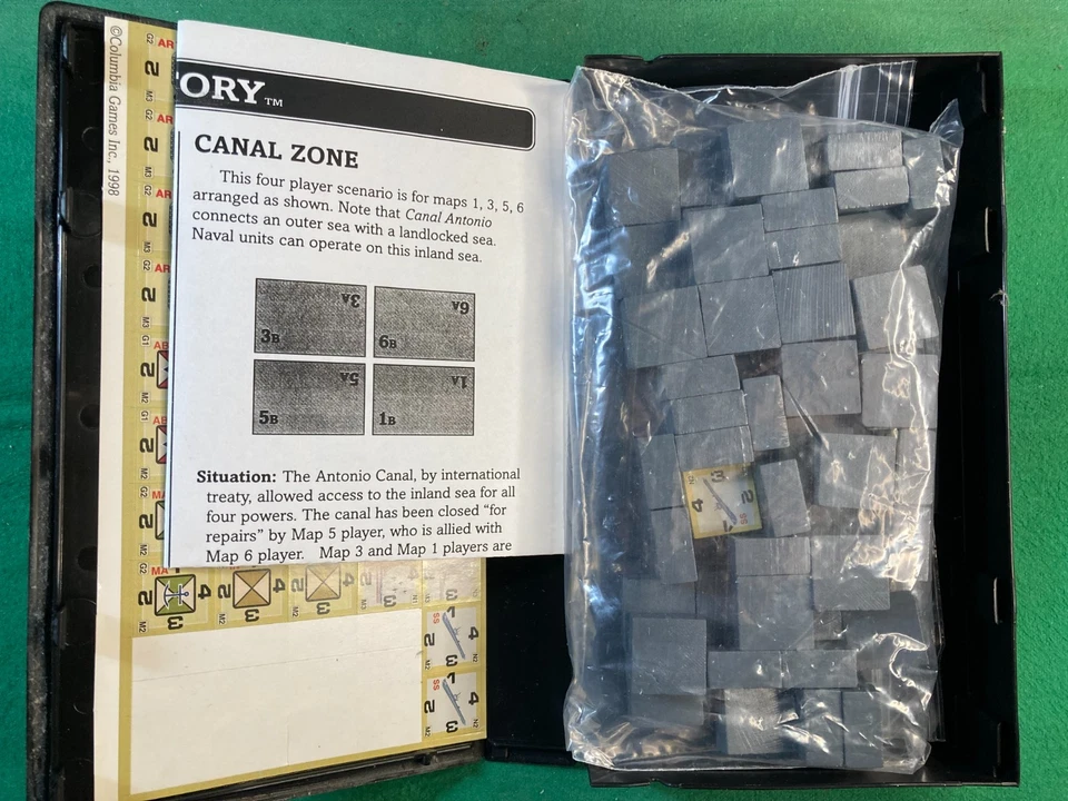 COLUMBIA GAMES - VICTORY, BLOCKS OF WAR - GRAY BLOCKSET  (1998) - Image 2 of 2